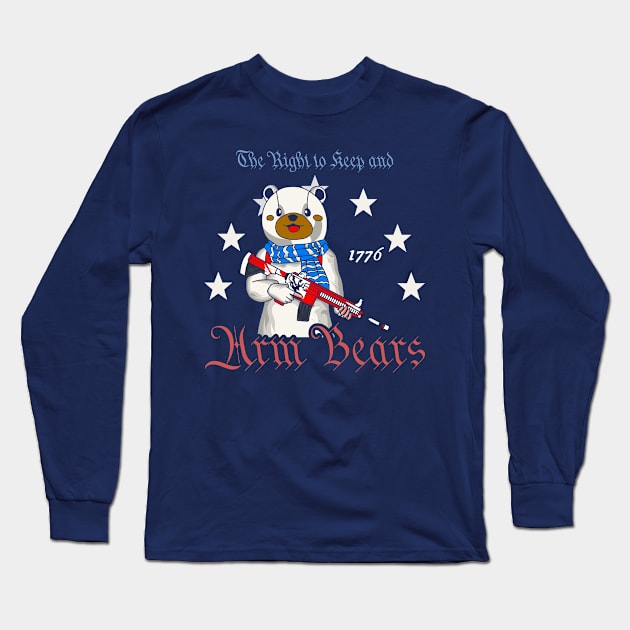 The right to Keep and Arm Bears Long Sleeve T-Shirt by woodsman